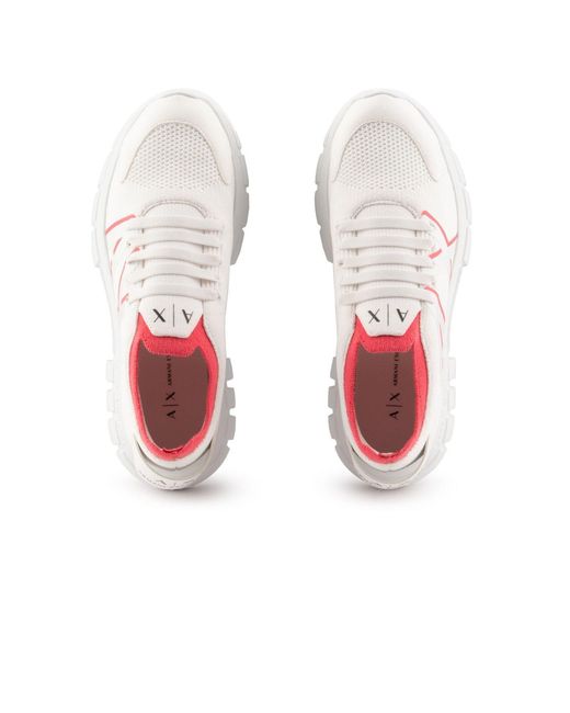 ARMANI EXCHANGE Pink Trainers