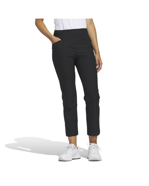 Adidas Black Pull On Ankle Pants