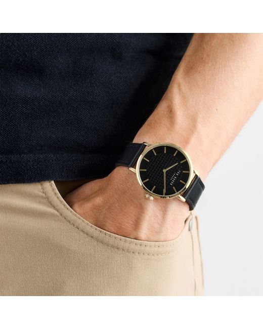 Ted Baker Metallic Precision Quartz Analogue Watch for men