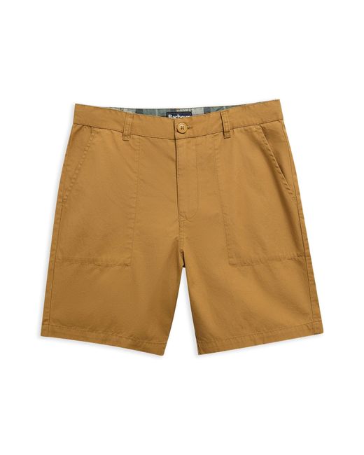 Barbour Yellow Chino Shorts for men