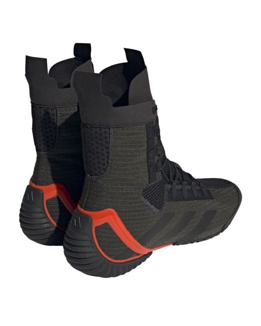 Adidas Black Speedex 23 Mid Cut Boxing Boots for men