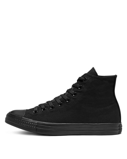 Converse Black As Mono Canvas Hi Tops
