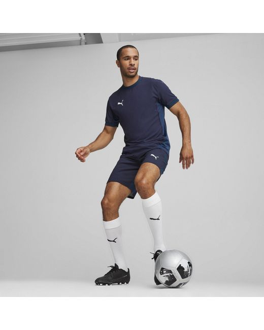 PUMA Blue Teamfinal Jersey T-Shirt for men