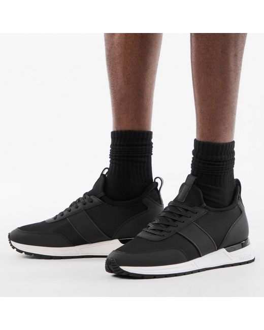 Mallet Black Archway Lite Low-Top Trainers for men