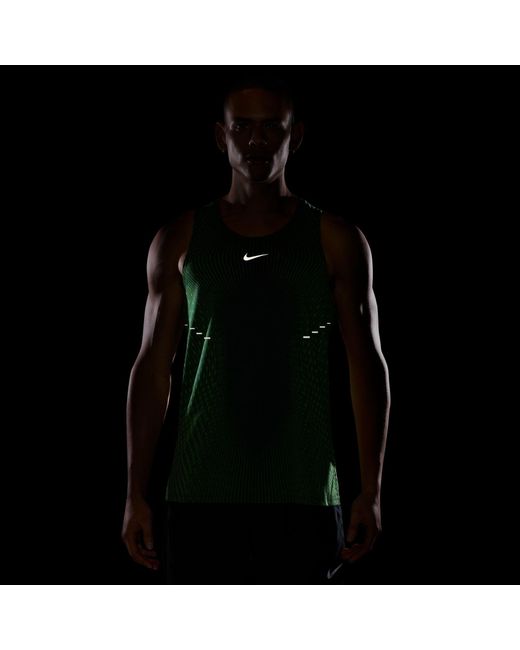 Nike Green Stride Tank Sn64 for men