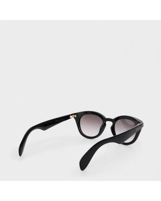 Gucci Gray Rectangle Sunglasses for men