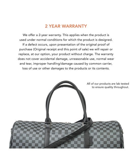 Pierre Cardin Black Premium Flight Bag Travel Holdall