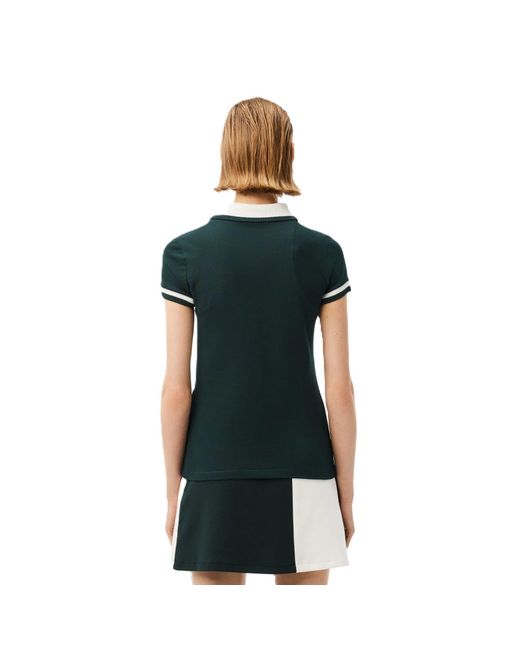 Lacoste Green Short Sleeve Polo Shirt for men