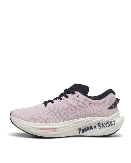 PUMA Blue Deviate Nitro 3 Saysky Fast Neutral Road Running Shoes for men