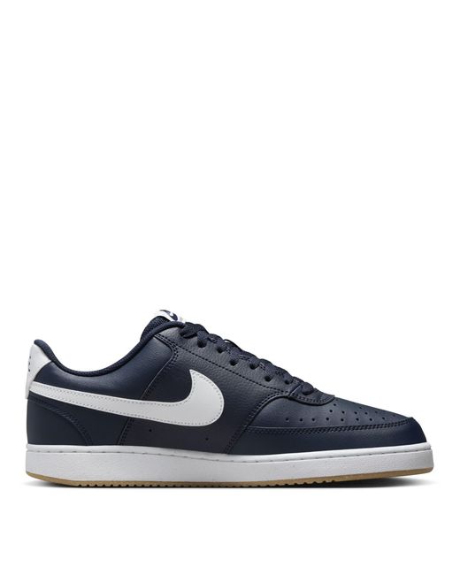Nike Blue Court Vision Low Trainers for men