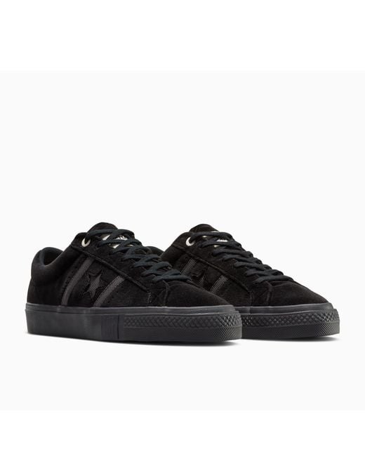 Converse Black Adults One Star Academy Pro Ox B Skate Shoes