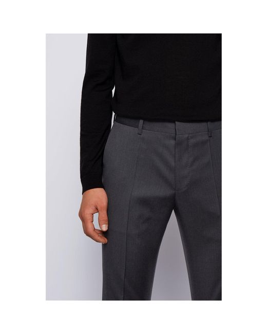Boss Blue Gibson Suit Trousers for men