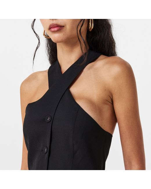 Amy Lynn Black Alexa Tailor Tailored Fit Maxi Dress