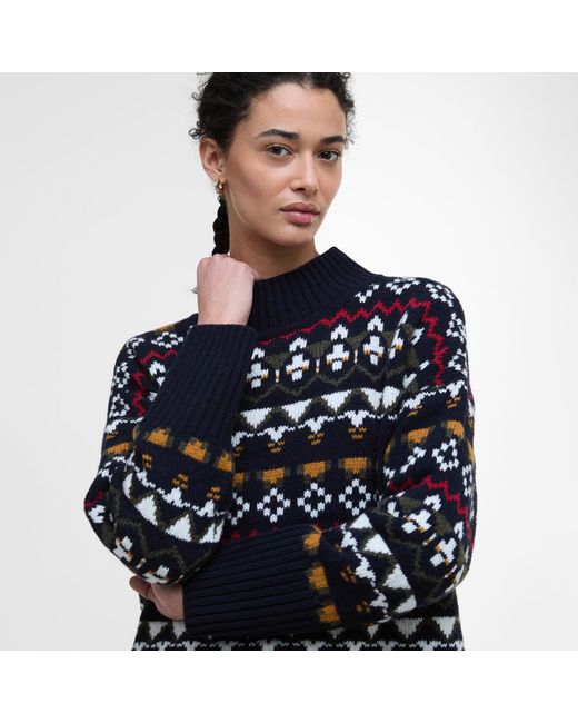 Barbour Blue Larisa Jumper