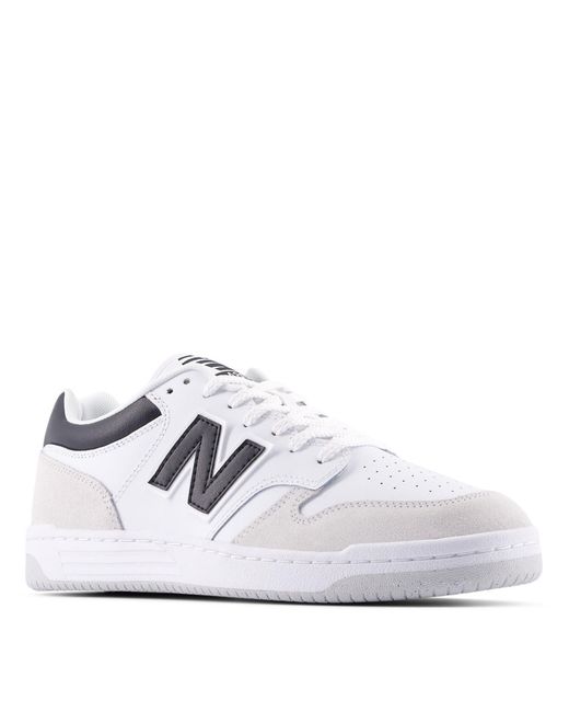 New Balance White Nb 480 for men