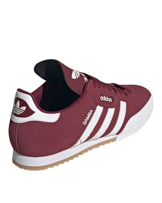 Adidas Brown Originals Samba Suede Trainers for men