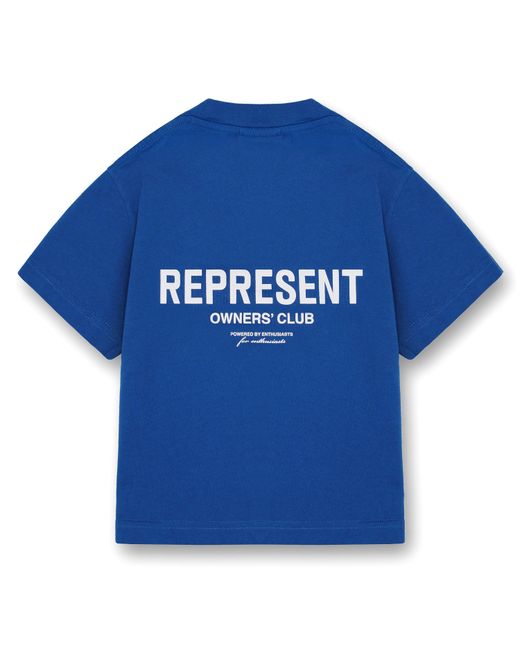 Represent Blue Rep Mini Oc T-Shirt, Branding Logo