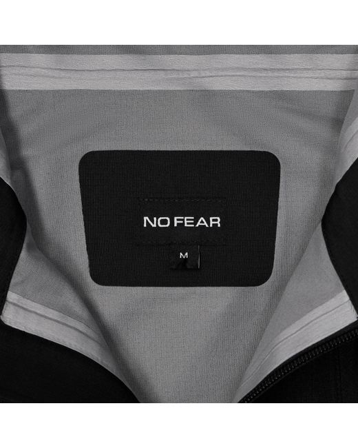 No Fear Black The Rain Anorak Jacket for men