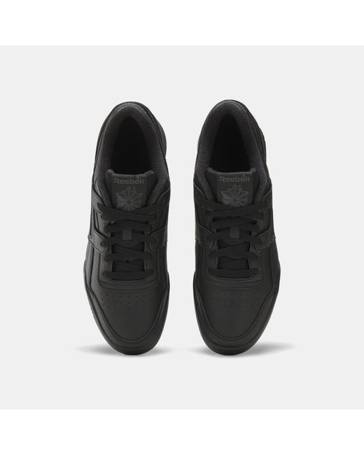 Reebok Black Workout Plus Low-Top Trainers for men