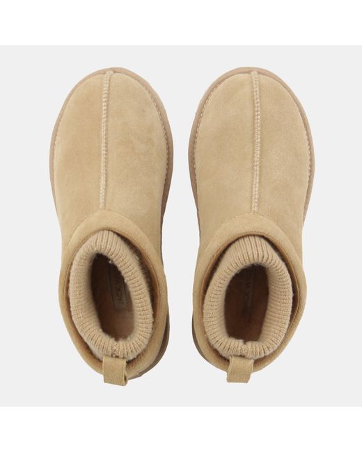 Jack Wills Natural Snug Boots