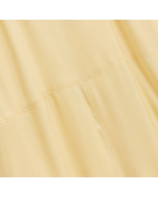 Ted Baker Yellow Halter Neck Belted Wide Leg Jumpsuit