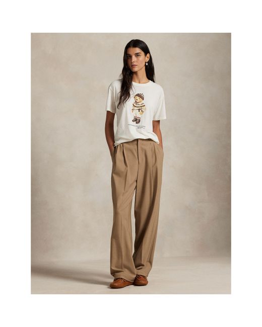 Polo Ralph Lauren White Knitted T-Shirt