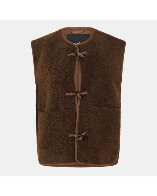 Threadbare Brown Tb Itoje Lightweight Quilted Gilet