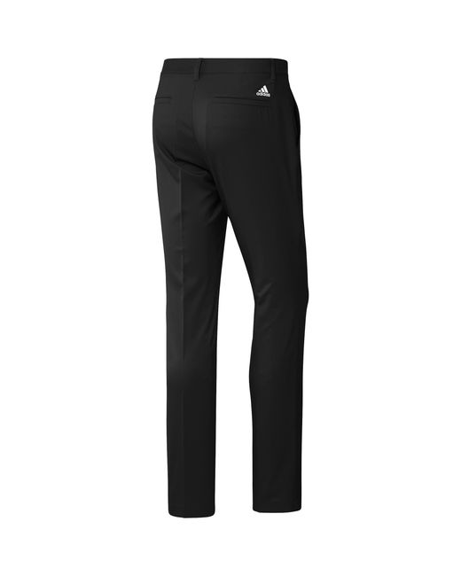 Adidas Black Ult365 Tapered Golf Trousers for men
