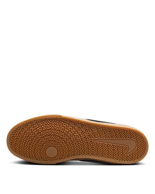 Nike Blue Charge Low Suede Shoes for men