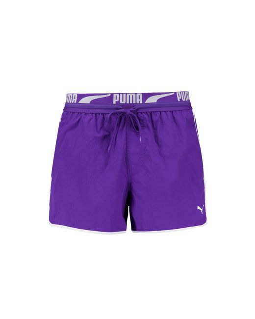 PUMA Purple Swim Shorts for men
