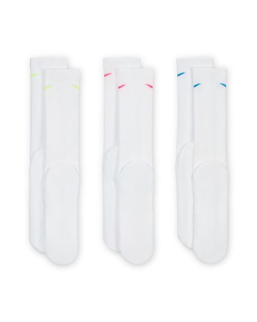 Nike White 3Pr Evryd