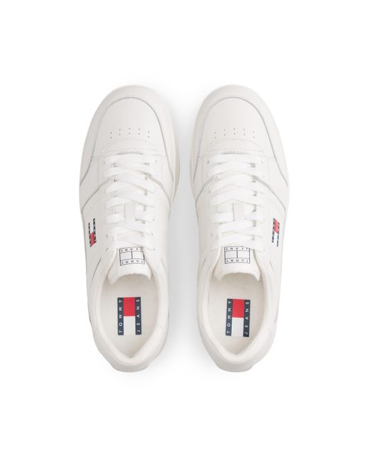 Tommy Hilfiger White Low-Top Trainers for men