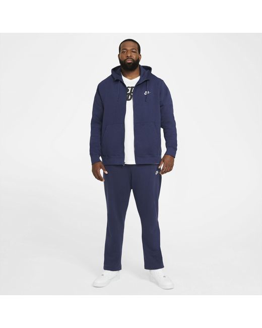 Nike Blue Sportswear Club Fleece Pants for men