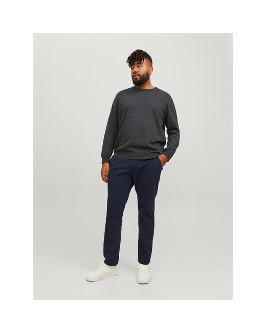 Jack & Jones Brown Dave Chino Trouser Plus Size for men