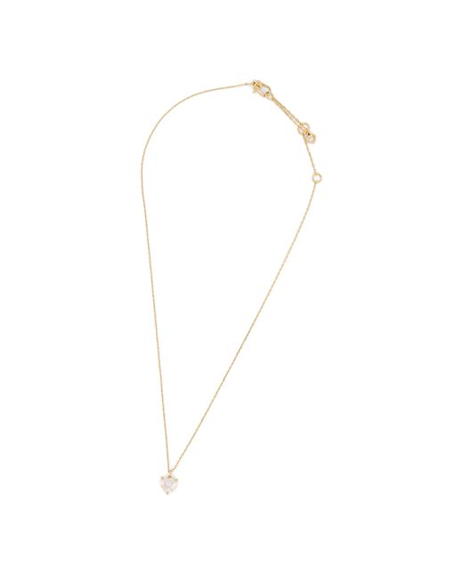 Kate Spade Metallic Brilliant Statements Tri-Prong Pendant Necklace