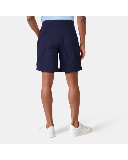 Lyle & Scott Blue Fleece Shorts for men