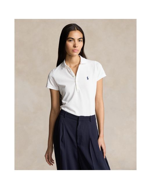 Polo Ralph Lauren White Julie Polo Shirt