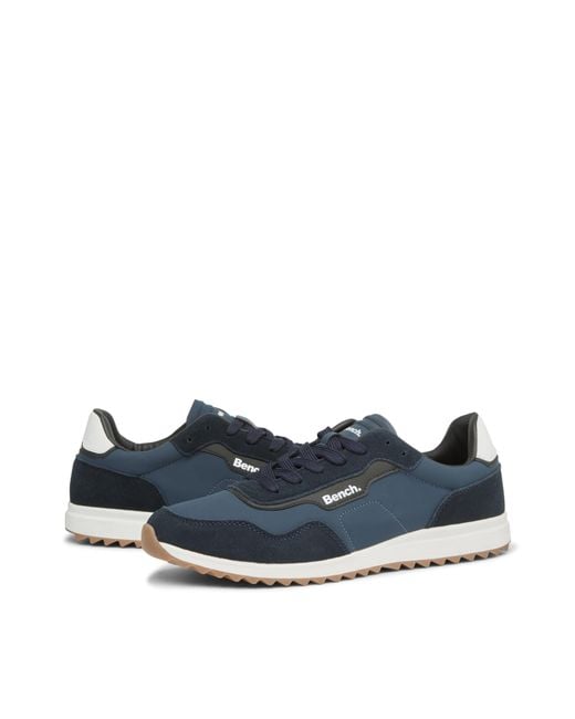 Bench Blue Brooke Low-Top Trainers for men