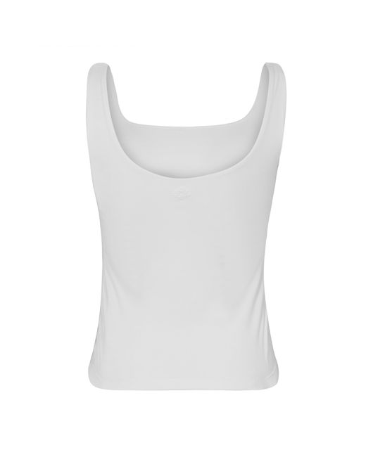 The Couture Club White Sculpting Stretch Sports Top
