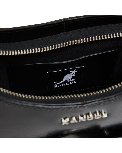 Kangol Black Buckle Shoulder Bag