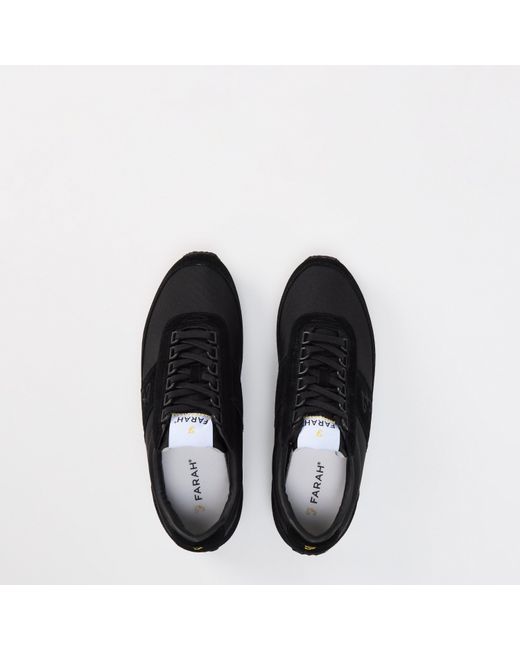 Farah Black Darton Runner for men