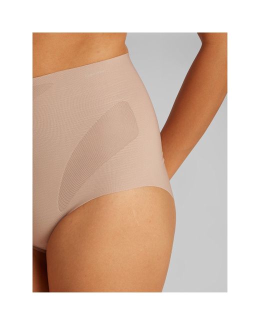 Calvin Klein Brown Sculpted Firm Mesh Brief Shapewear