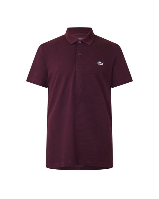 Lacoste Purple Regular Fit Short Sleeve Polo Shirt for men