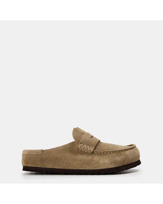 Birkenstock Natural Naples Wrapped Clogs for men