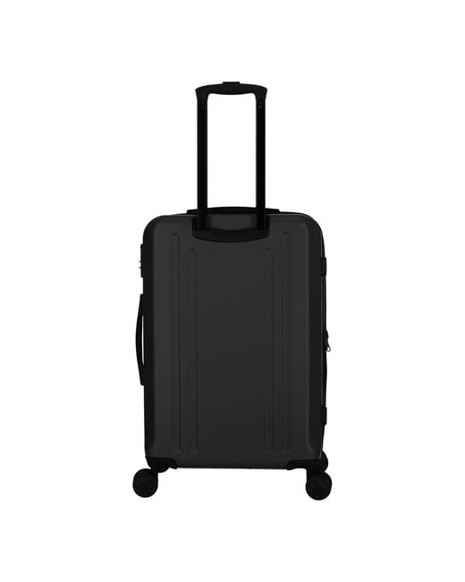 Roberto Cavalli Black Classic Logo Hard Suitcases