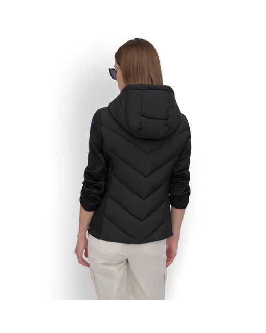 DKNY Black Multi-Purpose Hybrid Jacket