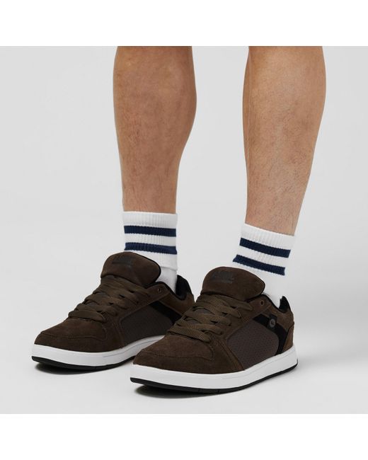 Fabric Black Ollie Skate Shoe for men