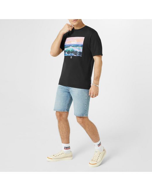Levi's Natural Square Canvas Low Trainers for men