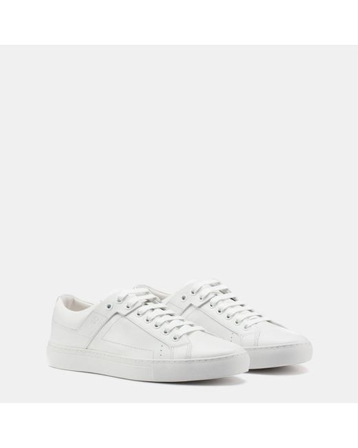 HUGO White Futurism Tenn Lt Low-Top Trainers for men