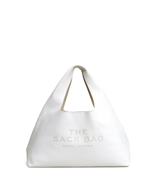 Marc Jacobs White The Xl Sack Bag